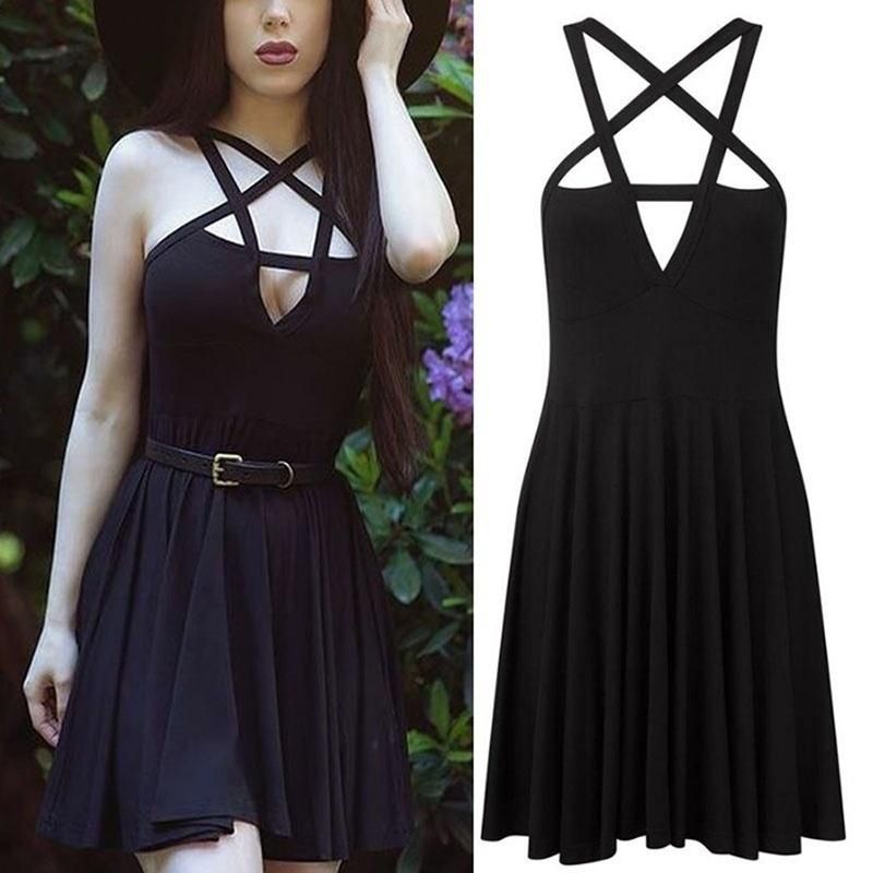 gothic semi formal dresses