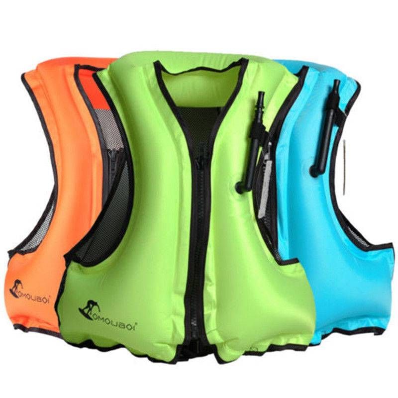 Chaleco de natación inflable Chaleco salvavidas para bucear Chaleco de natación inflable Chaleco salvavidas para bucear