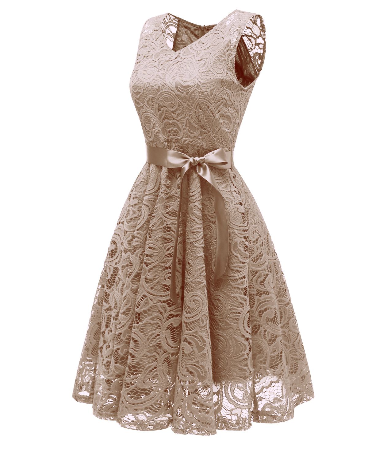 Compra 2018 Vestidos Elegantes Mujeres De Encaje Sleveless Vestido De  Cóctel Para Fiesta De Trabajo De Oficina De Señoras Ropa S 2XL Más El  Tamaño Envío Gratis 080366 Barato | Entrega Rápida