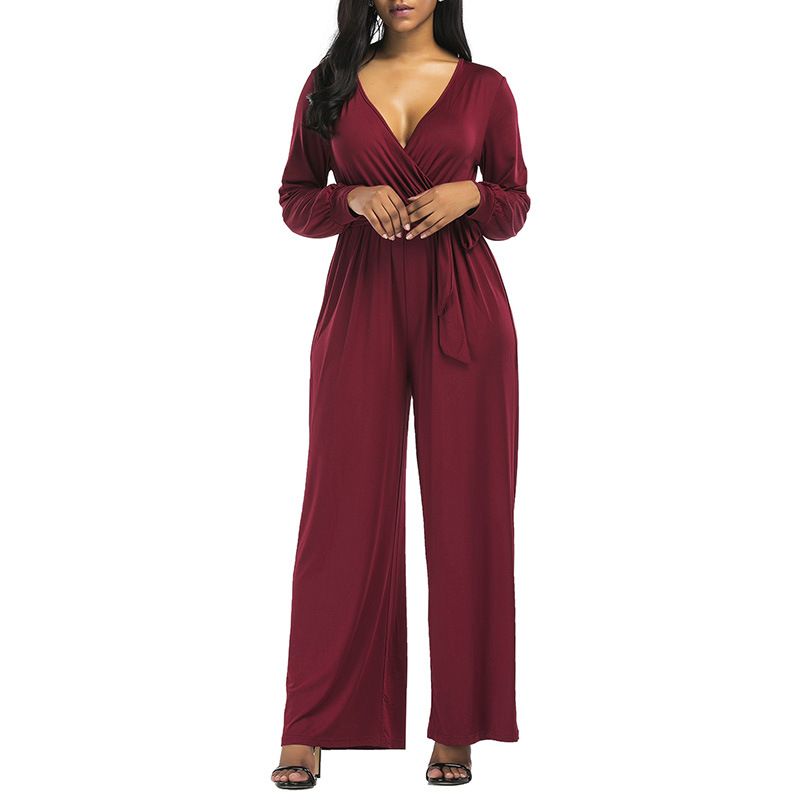 women's palazzo jumpsuit