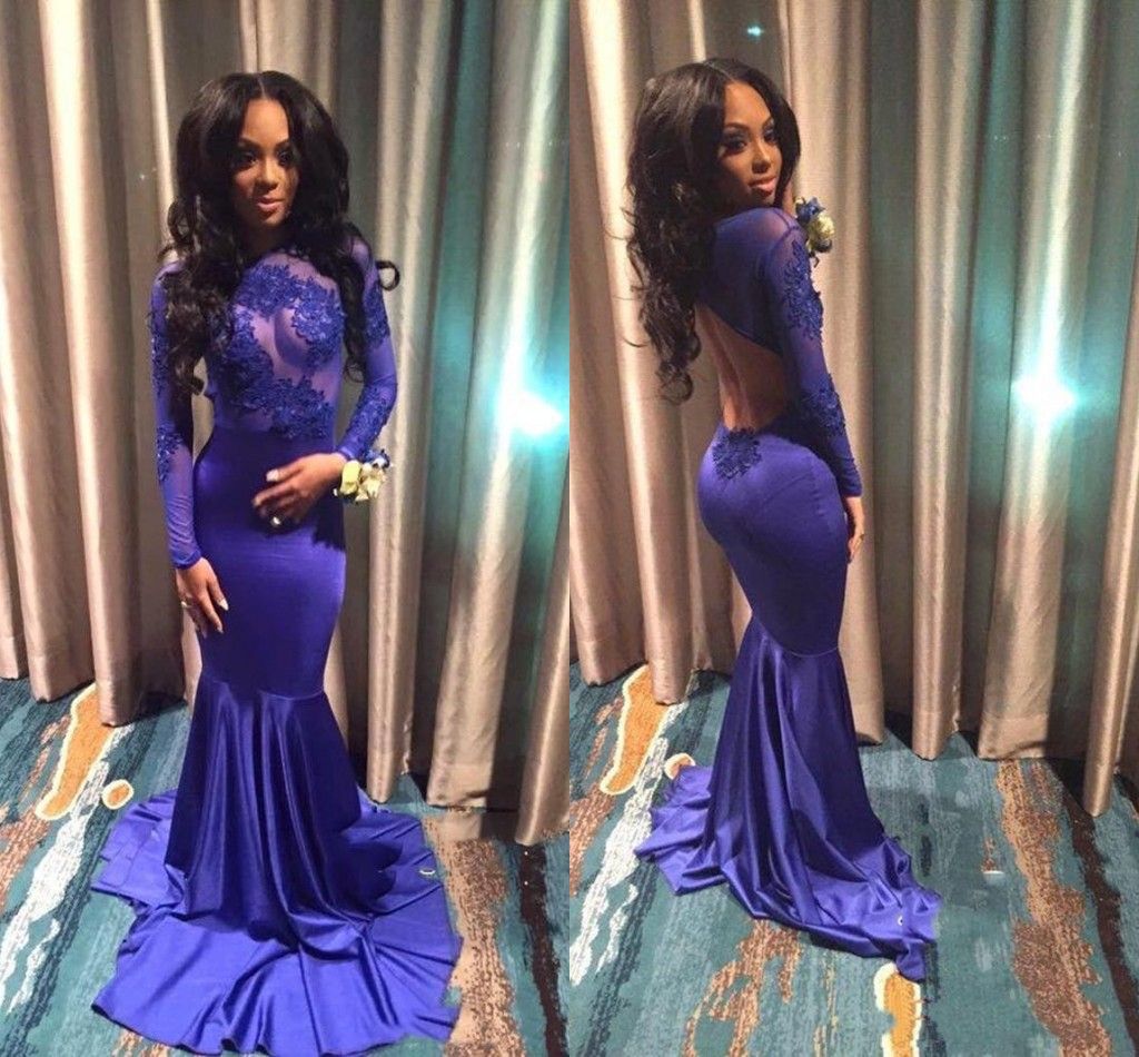 glamorous purple dresses