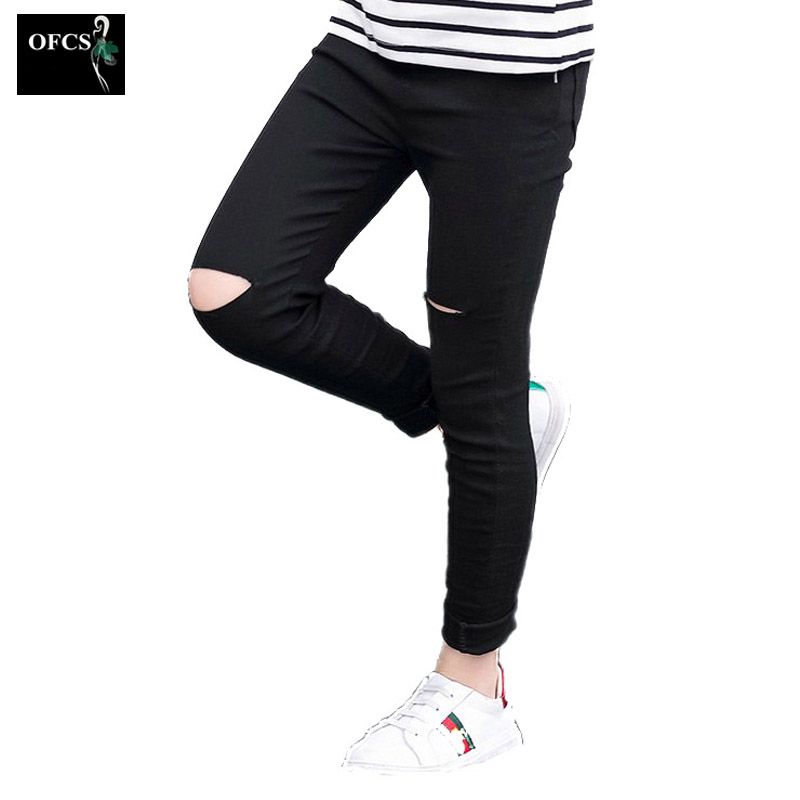 black ripped jeans kids girls