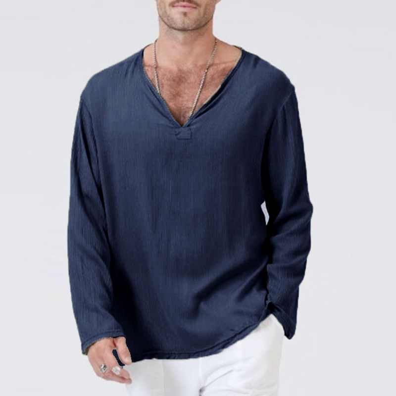 baggy long sleeve shirts mens