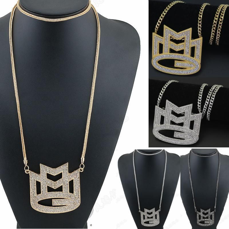 Wholesale Cara 2019 New Iced Out Maybach Music Group Mmg Pendant Franco Chain Maxi Necklace Hip Hop Necklace Emens Chokers Necklace Jewelry From Gift Wholesale 10 06 Dhgate Com