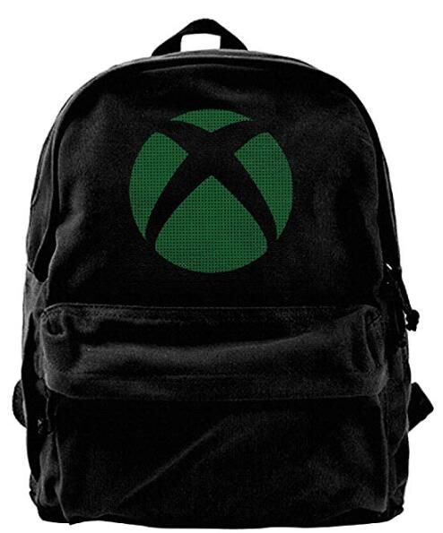 de lona, ​​XBOX Video Game Casual Computer Bag Mochila para viajar,