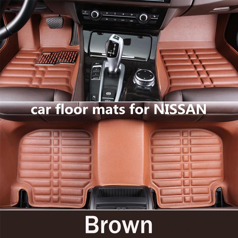 2019 Carpet Custom Car Floor Mats For Nissan Teana Sentra Tiida