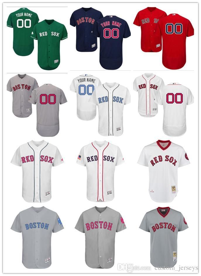 custom infant red sox jersey