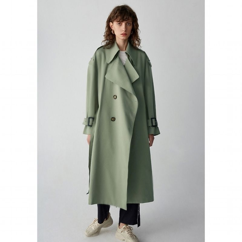 trench femme oversize