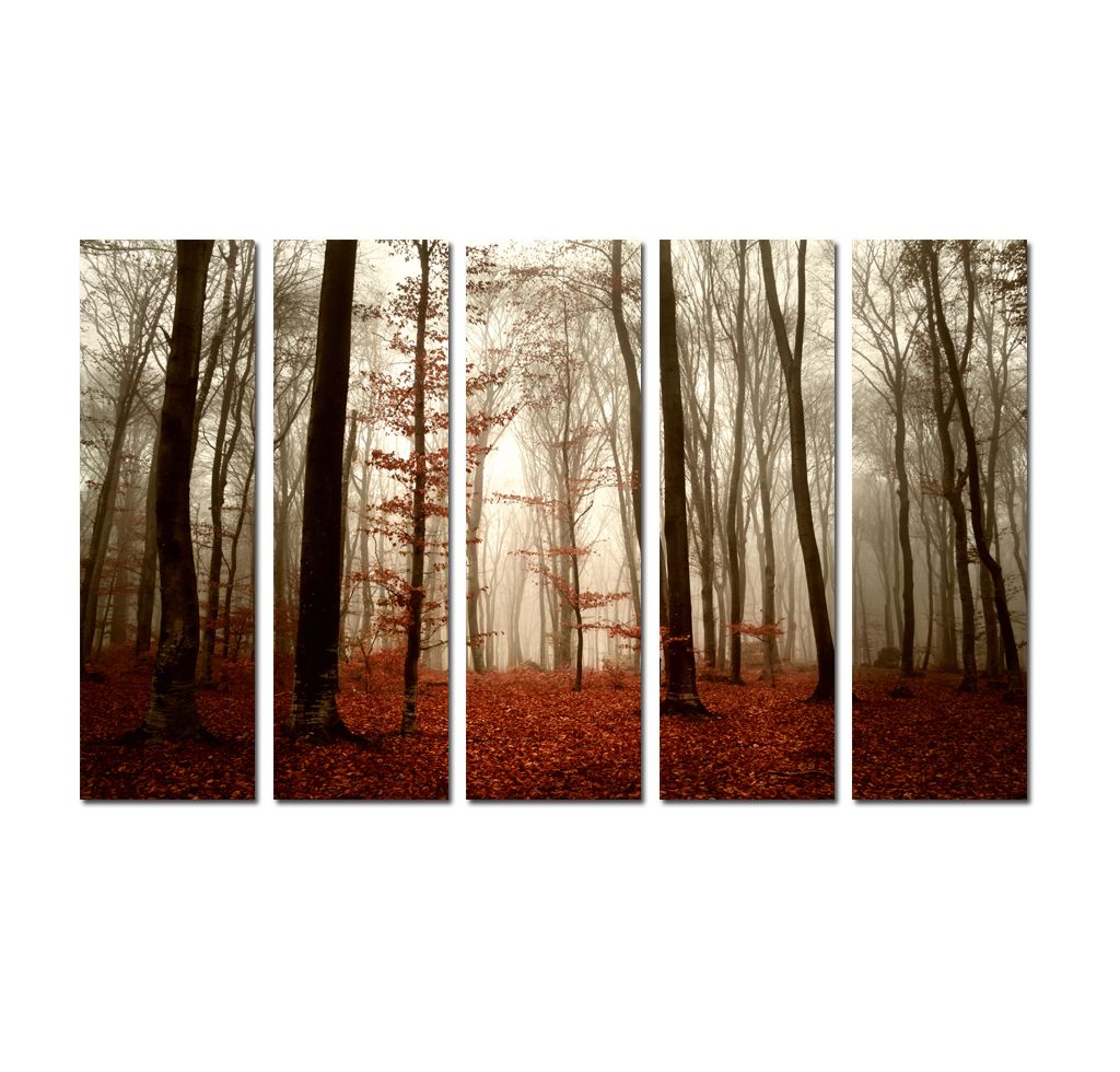 Home Garden Home Decor Posters Prints Large 3 Panel Picture Wall Art Dark Forest Landscape Canvas Prints Tree Of Life Stbalia Ac Id