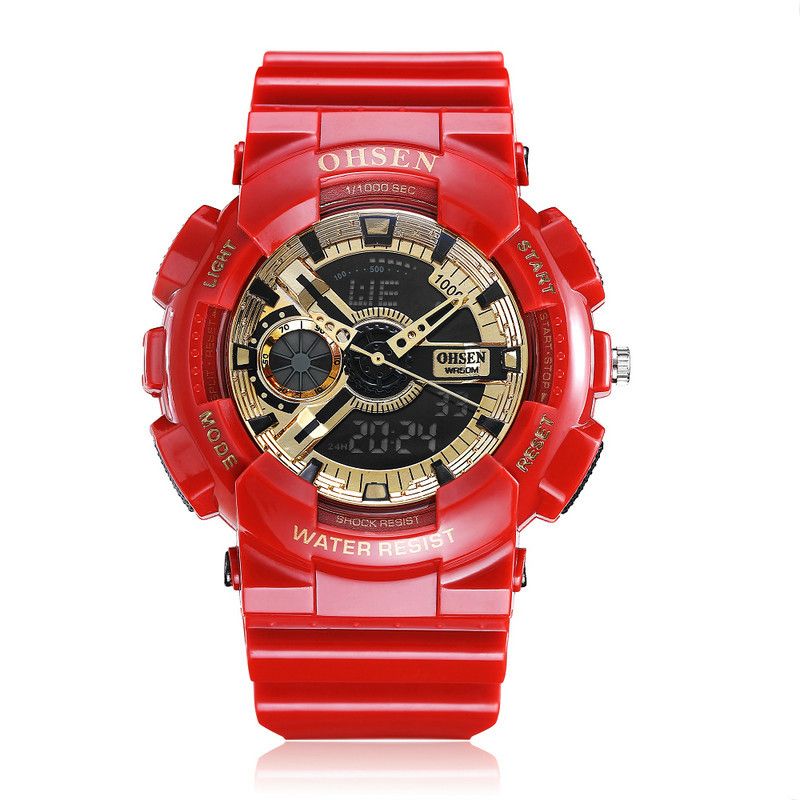plastic waterproof watch