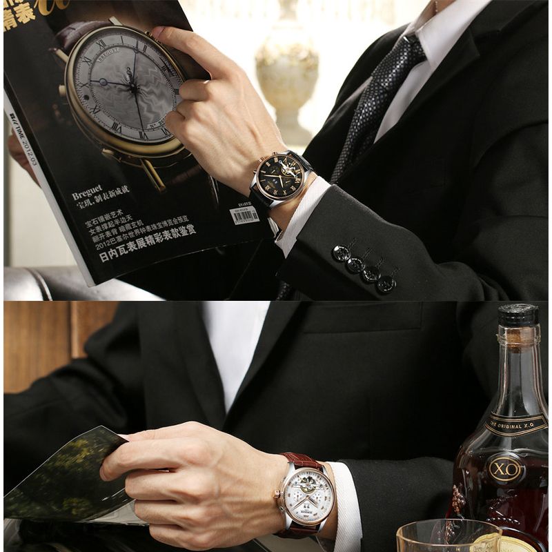 satin al kinyued mekanik tourbillon erkek kol deri rahat is erkekler iskelet izle otomatik erkek kol saati montre homme d18100709 tl467 95