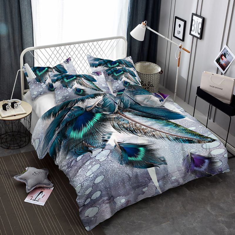 Yi Chu Xin Comforter 3d Bedding Sets King Size Feather Duvet Cover