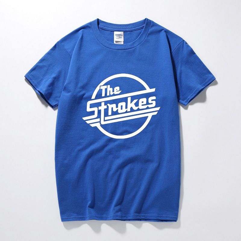 the strokes band tee