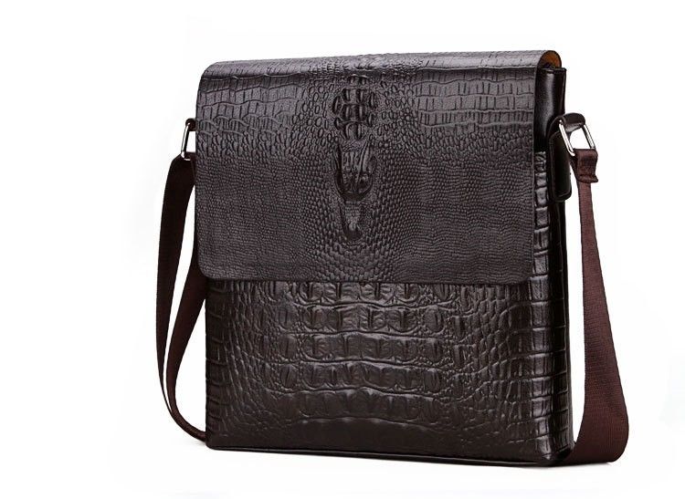 mens alligator bag