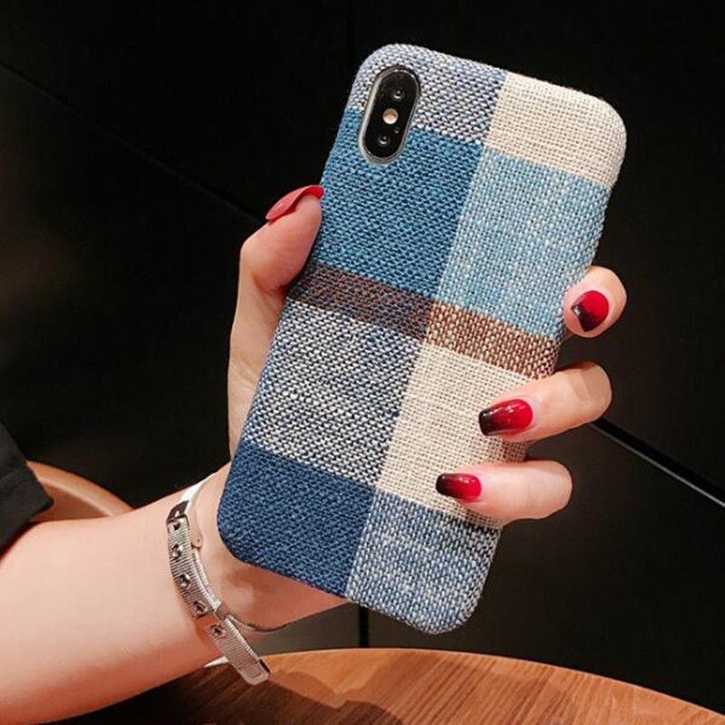 Melhor E Mais Barato Cases Para Celulares Tecido Capa Moda Telefone Capa  IPhone 11 Pro Max X XS Max XR 8 7 6 6s Mais De Suave TPU Cobrir Escudo  Protetor De