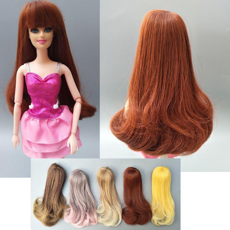 12 5 14cm Head Size Doll Hair For Doll Repair Diy Bjd 1 12 Wig Hair Toy Baby Accessories Baby Doll Supplies From Sightly 21 94 Dhgate Com