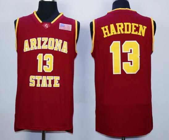 james harden jersey red