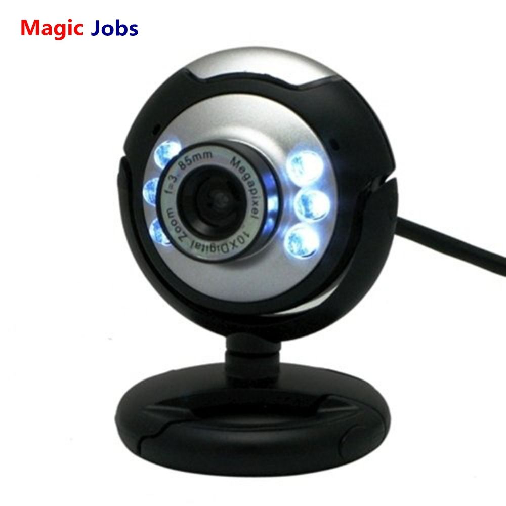 Magic_Jobs USB كاميرا ويب عالية الوضوح 12.0 ميجابكسل 6 LED ليلي ضوء كاميرا  ويب Buit في ميكروفون كليب كاميرا للكمبيوتر المكتبي المحمول الكمبيوتر  المحمول 2021 من magic_jobs, 55.15ر.س | موبايل DHgate