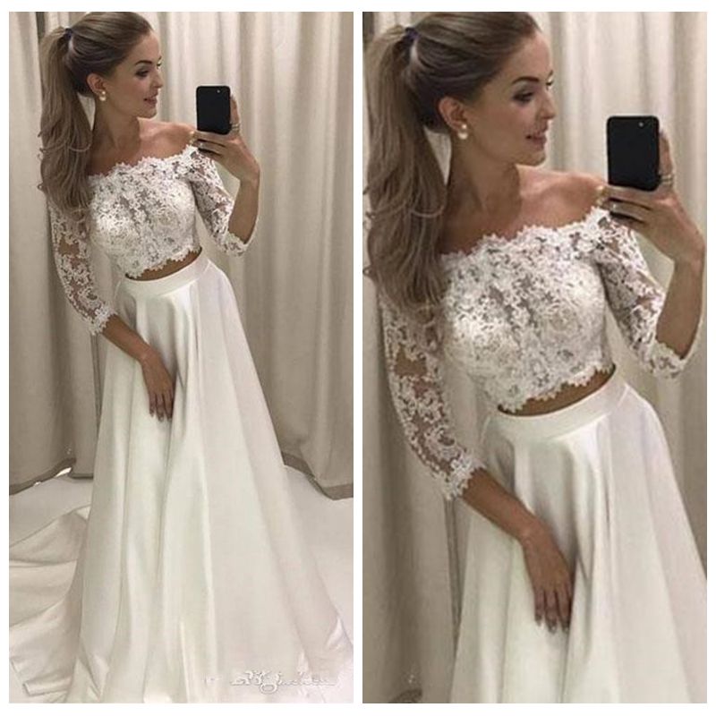 ivory prom dresses 2018