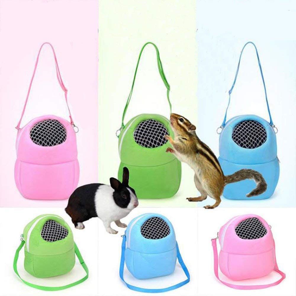 Pet Carrier Bag Soft Sided Carriers Hamster Portable Breathable
