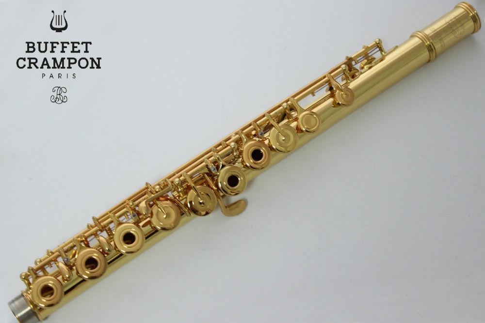 2021 New Buffet SERIRSII Brand Flute 17 Holes C Tone Open Gold Plated