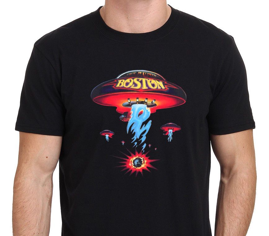boston rock band t shirt