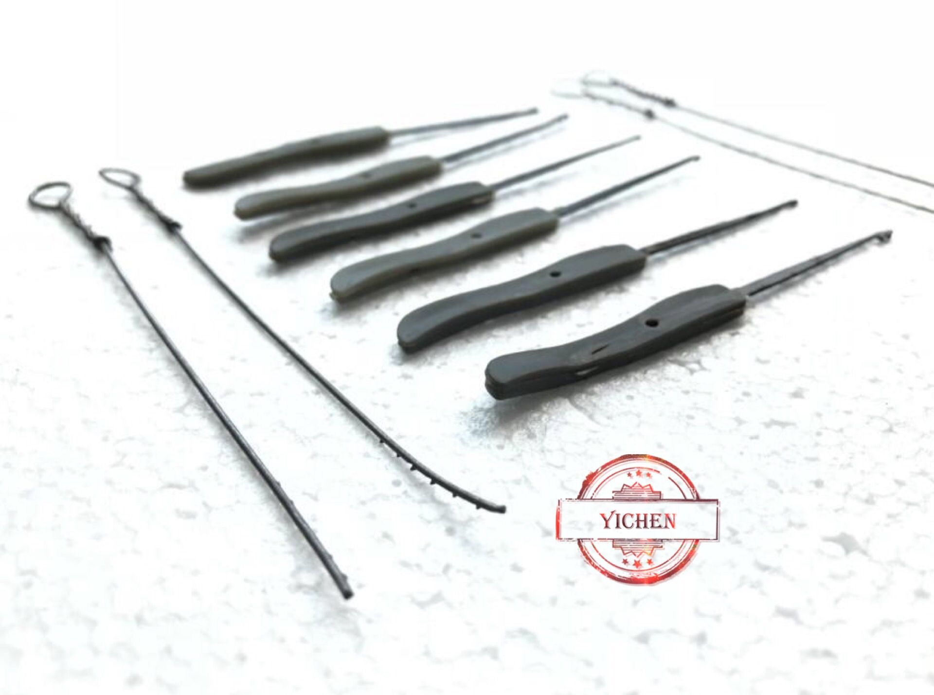 19 Pcs Multi-function Steel Broken Key Extractor Removal Hooks// Needles Tool