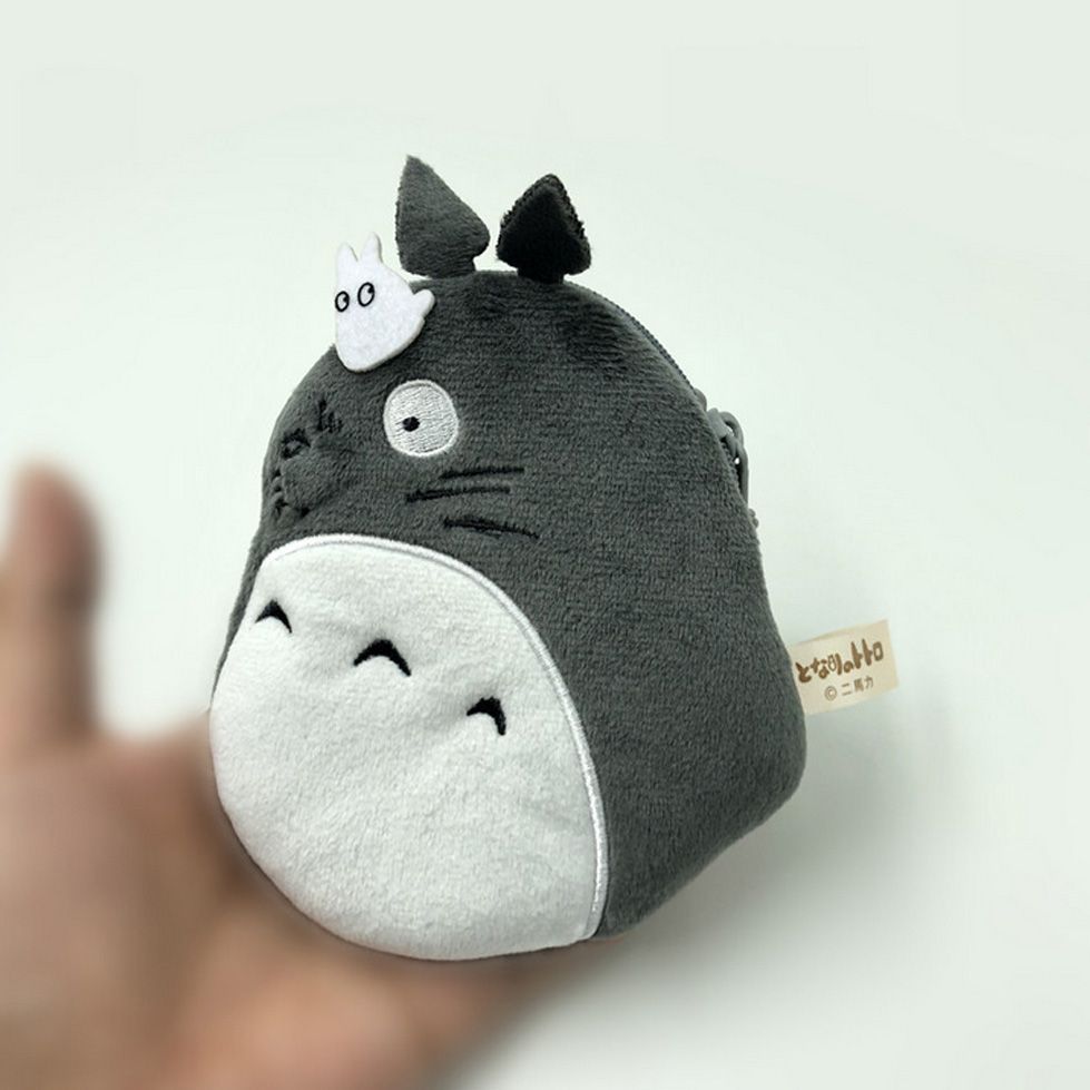 totoro plush bag
