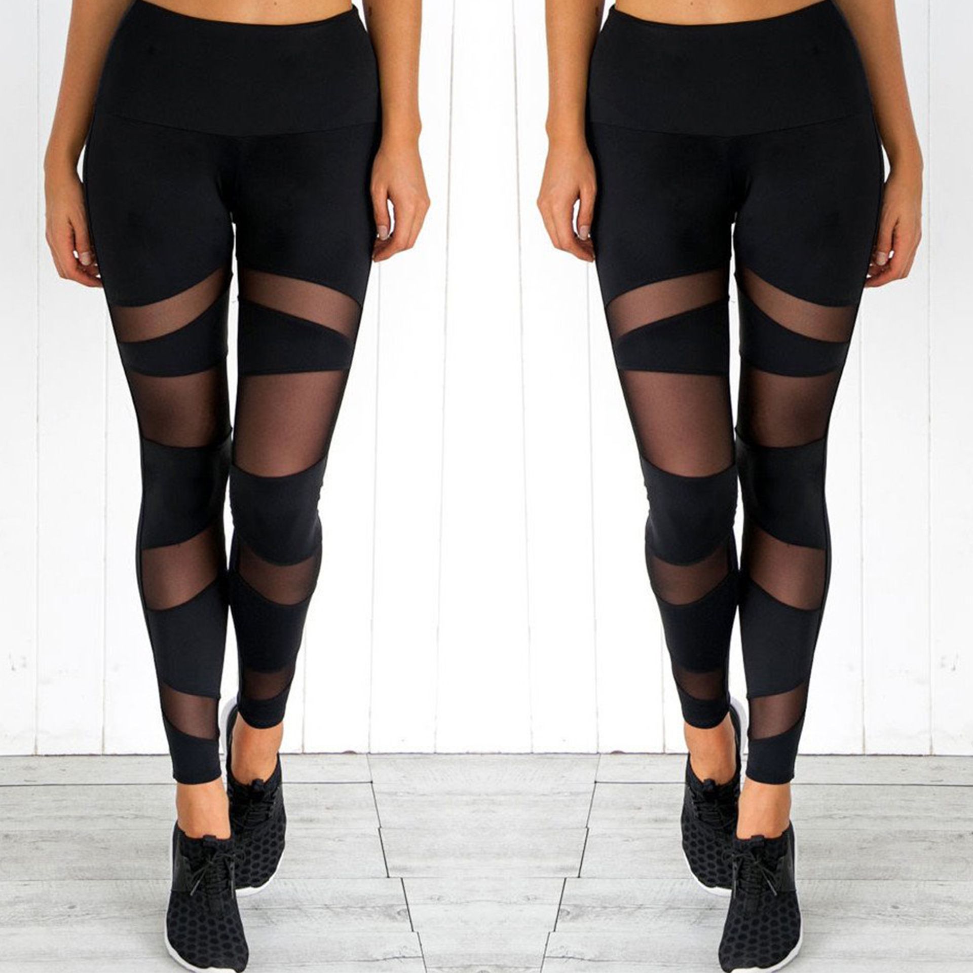 Compra Leggings Yoga Pantalones Deportivos Ropa Deportiva Malla De Malla  Pantalones Pantalones Gimnasio Fitness Atracio Correr Medias Mujeres  Elástico Alto Cintura Fitness Pantalones Barato | Entrega Rápida Y Calidad  | Es.Dhgate