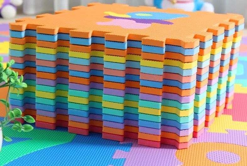 Home Use Eva Mats For Kids Indoor 30 30 1 5mm Rubber Mats