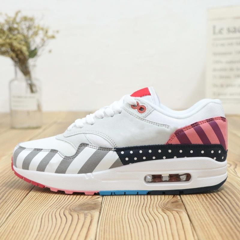Acquistare Parra X Nike Air Max 1 Parra Con Box 2018 Chaussures Piet Parra  X 1 Bianco Multi Rainbow Designer Donna Uomo Scarpe Da Ginnastica Marca  Donna Sneakers Mens Scarpe Da Ginnastica