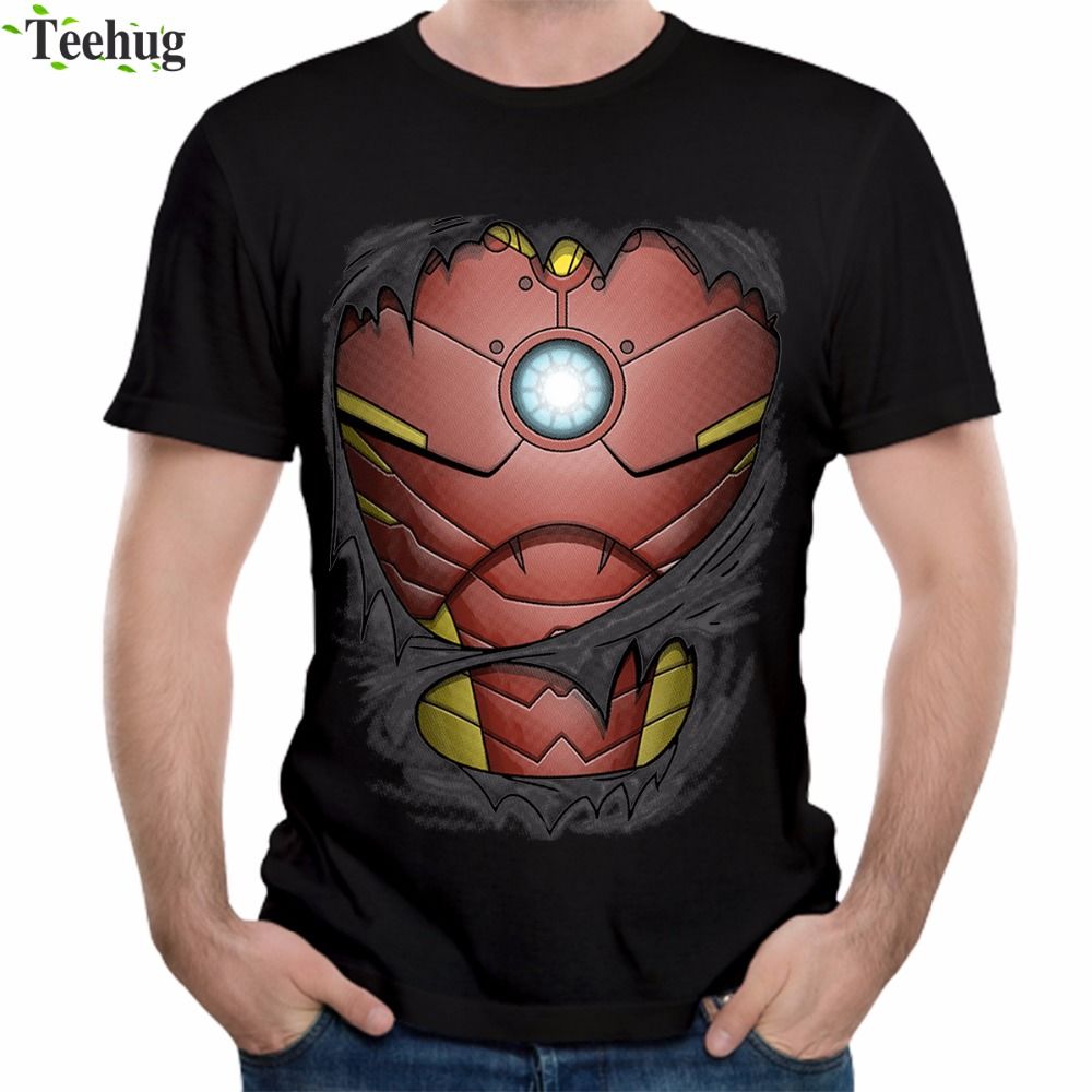 Iron Man Camiseta Nueva Avengers Infinity War Gráfico Algodón Estampada Summer Homme Camiseta Camiseta De 22,88 € | DHgate