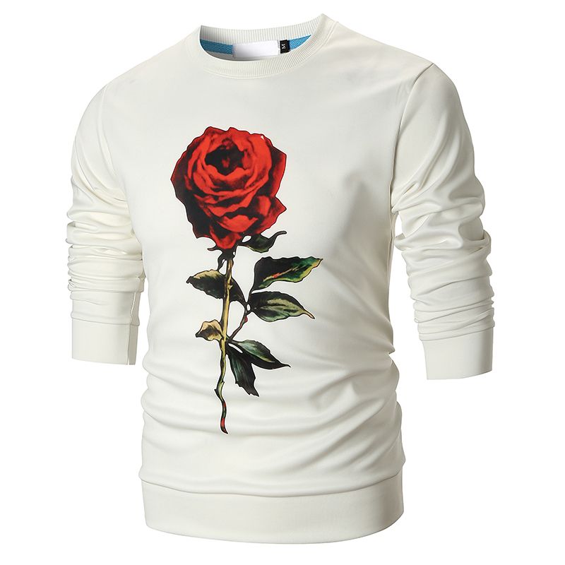 sudaderas con una rosa