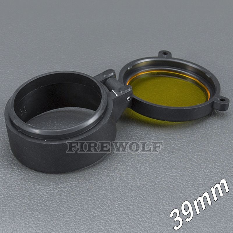 2021 39mm Flashlight Cover Scope Cover Rifle Scope Lens Cover Internal
