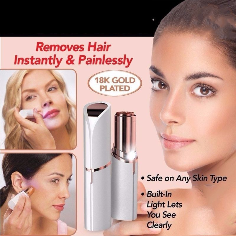 Lipstick Facial Hair Remover Face Hair Removal Epilator Painless