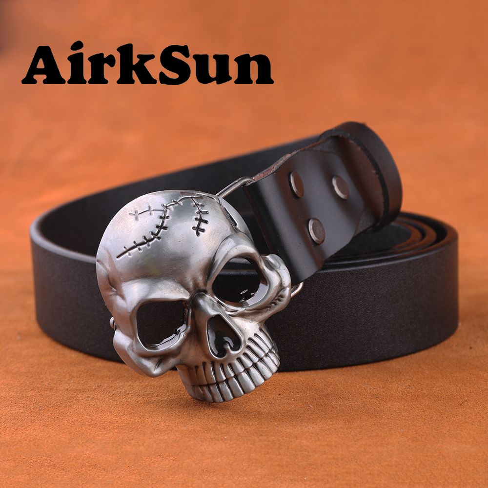 skull head belts