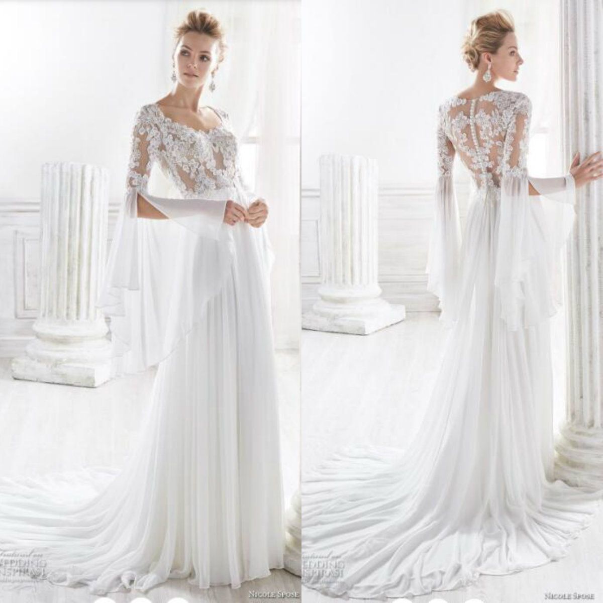 nicole abiti da sposa