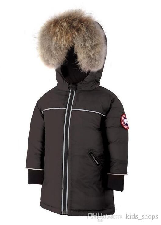 Marca Canadá Ropa de abrigo para niños Niño y niña Abrigo de invierno  cálido Abrigo con
