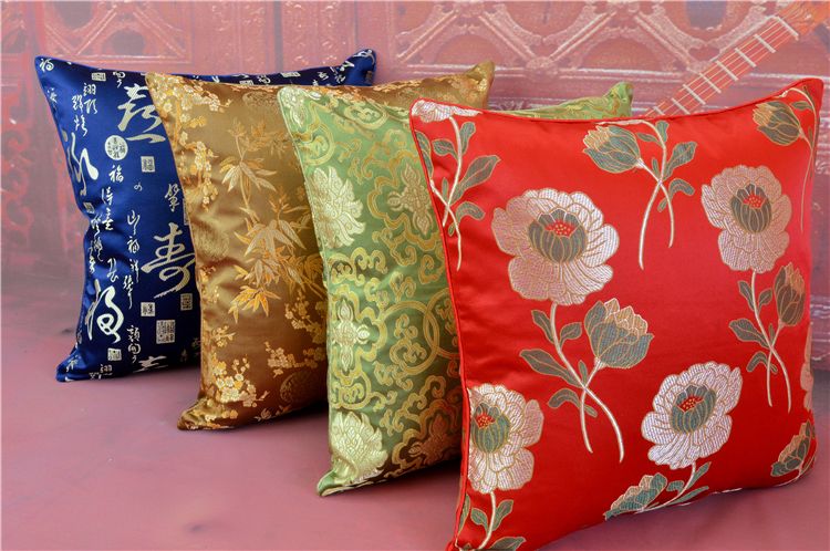 Elegant Jacquard Decorative Cushion Covers For Sofa Chair Cushion