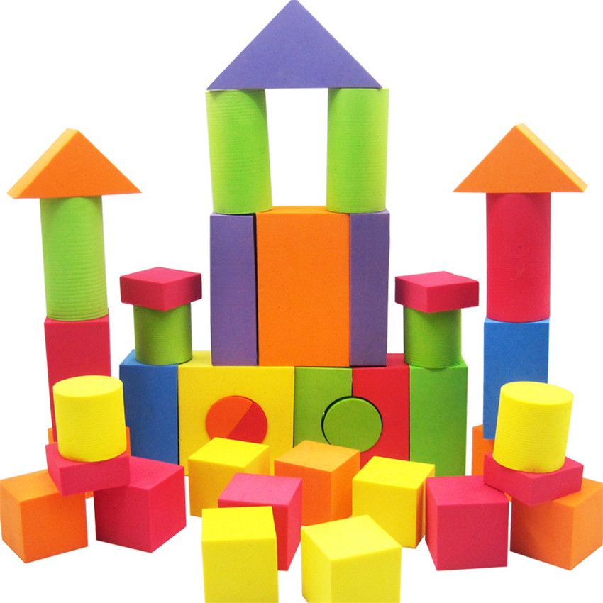 soft building blocks