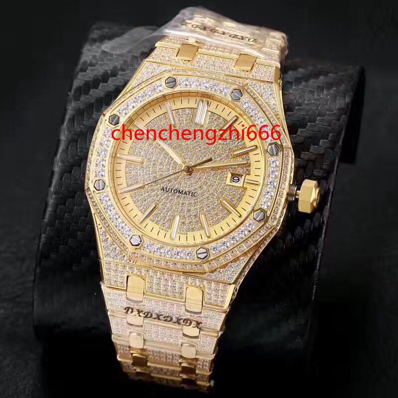 Montre tout en diamant Clearance