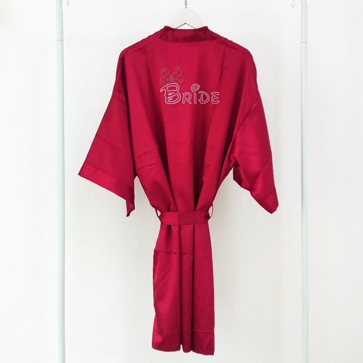 kimono bridesmaid dress