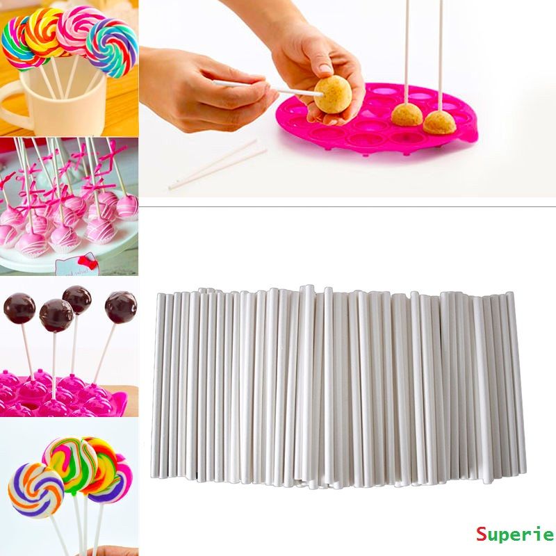 2020 Solid Core Paper Lollipop Sticks Various Size Stick Lolly For Fondant Candy Chocolate Cake Pop Cupcakes Making Tools From Superie 3 43 Dhgate Com