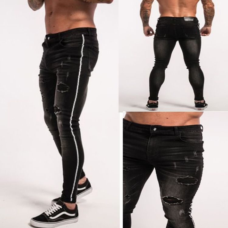 pantaloncini jeans neri uomo