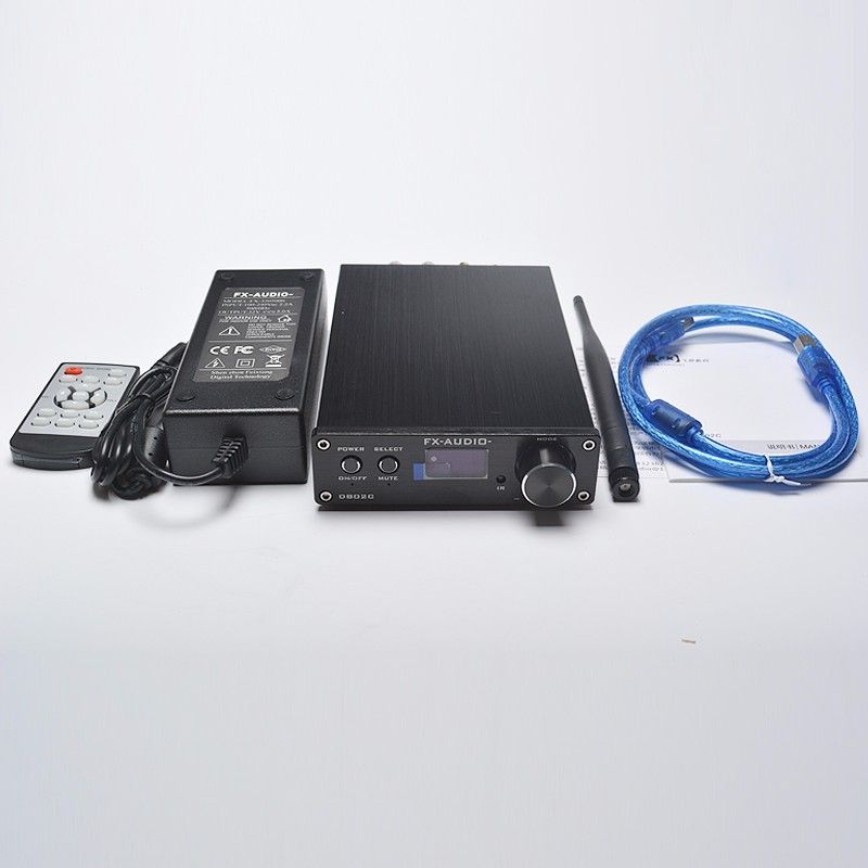 Amplificateur FDA FX-Audio D802CPRO - Puissance 80W, 2 Adaptateur DC32V/5A  –