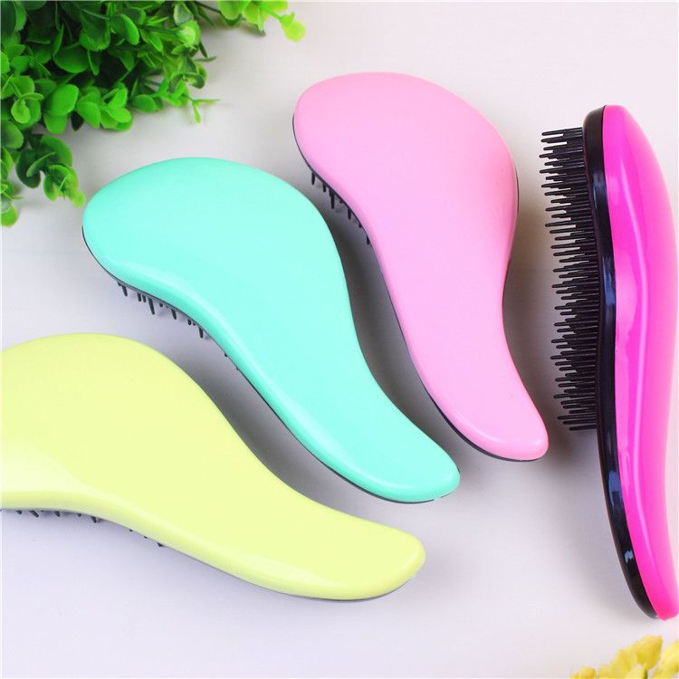 Pink Pet Detangling Comb with Rotating Teeth 3 Colours 