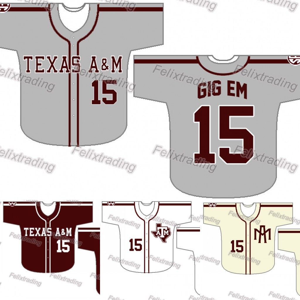 texas aggies baseball jersey