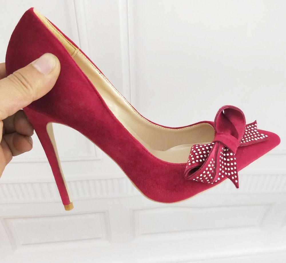 Acquistare Scarpe Con Tacco Alto Rosso Sexy Tacchi Alti 10cm 12cm Con Tacchi  Alti Di Marca Economico | Consegna Veloce E Qualità | It.Dhgate