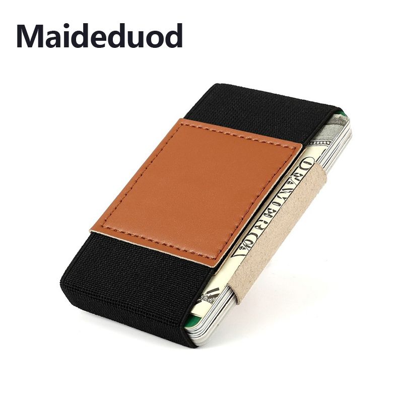 Fashion Sale Men/'s Luxury Soft Black Leather Credit Card Holder Wallet OC