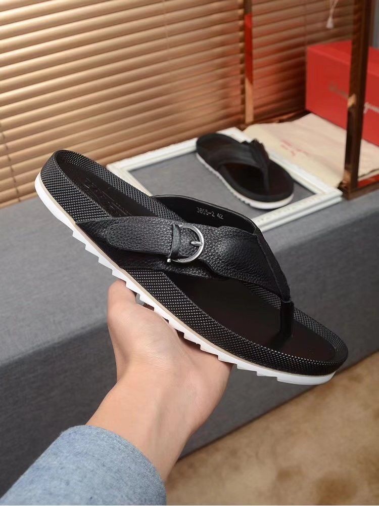 white designer flip flops
